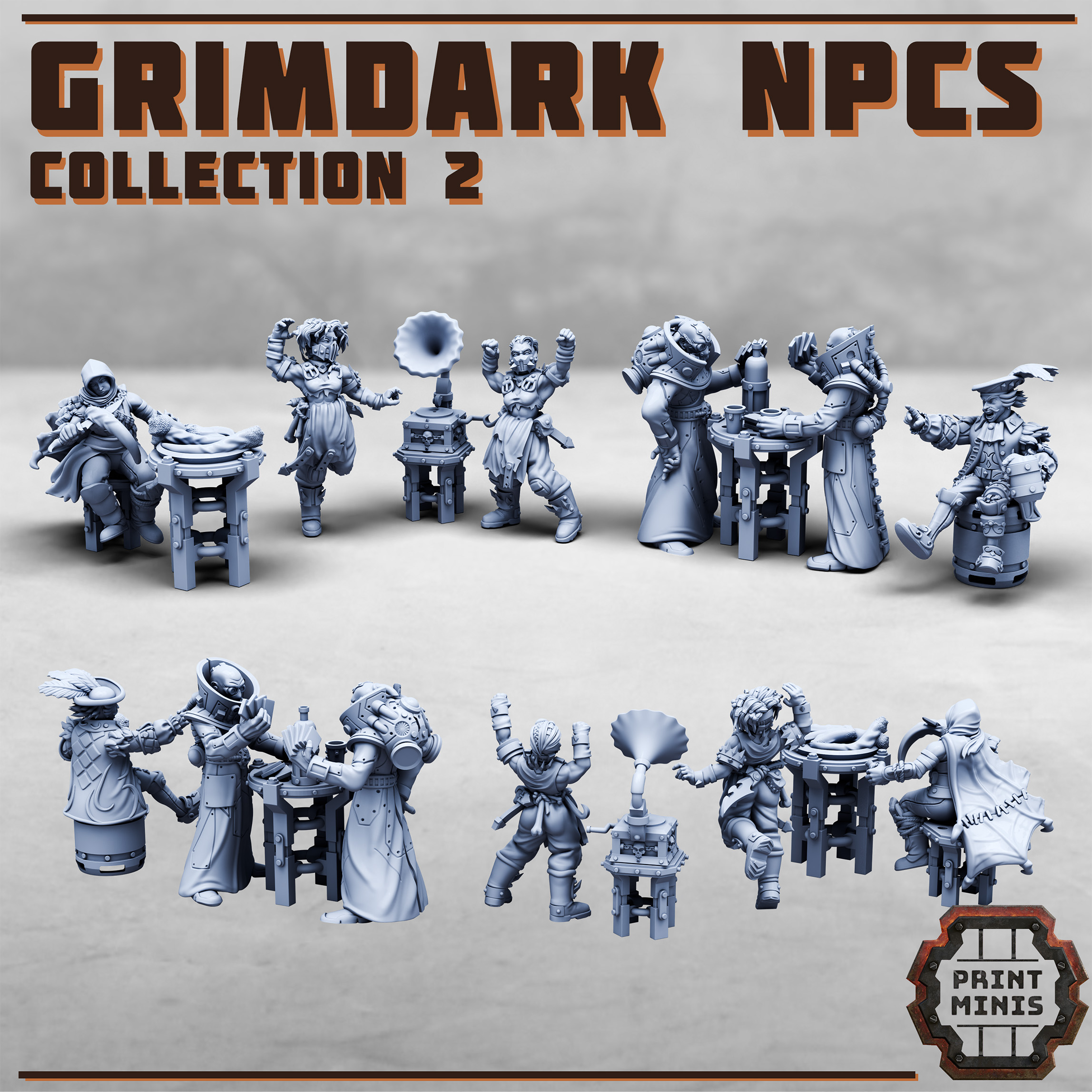 Grimdark NPCs Kit 2.0